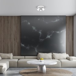 Lampa sufitowa Dixie 3xGX53 Biały