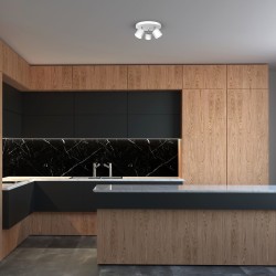 Deckenlampe Dixie 3xGX53 Weiß