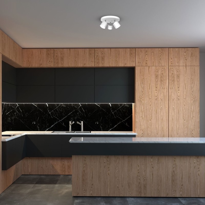 Deckenlampe Dixie 3xGX53 Weiß