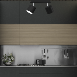 Стельова лампа DIXIE BLACK 2xGX53