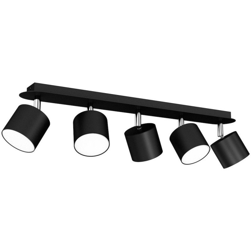 DIXIE BLACK Ceiling Lamp 5xGX53