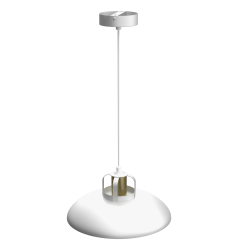 Felix Pendant Lamp 1xE27 White/Gold