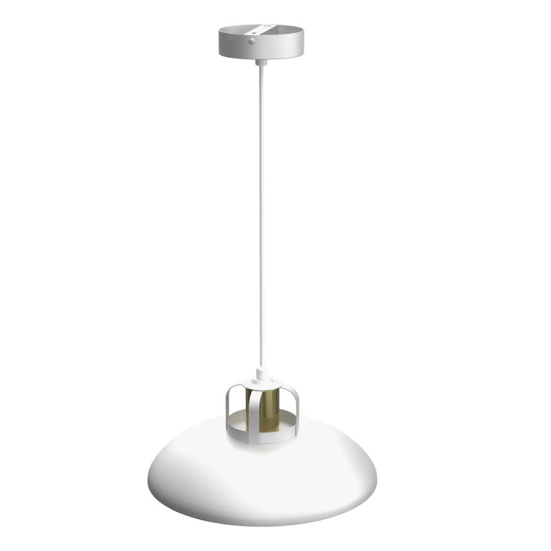 Felix Pendant Lamp 1xE27 White/Gold
