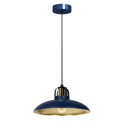 FELIX NAVY BLUE/GOLD Hanging Lamp 1xE27