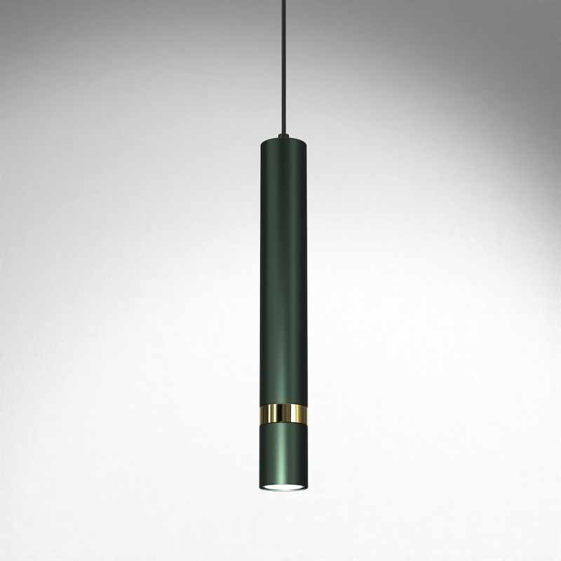 Lámpara colgante JOKER VERDE/ORO 1xGU10
