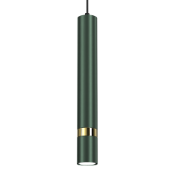 Lámpara colgante JOKER VERDE/ORO 1xGU10