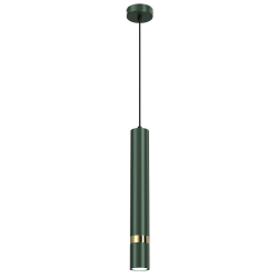 Lámpara colgante JOKER VERDE/ORO 1xGU10