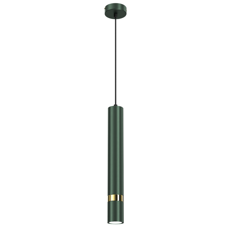 Lámpara colgante JOKER VERDE/ORO 1xGU10