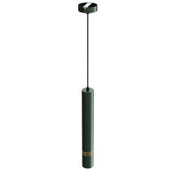 Lámpara colgante JOKER VERDE/ORO 1xGU10