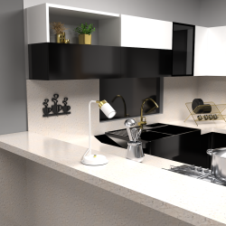 Нічна лампа Joker 1xGU10 Білий/Золотий