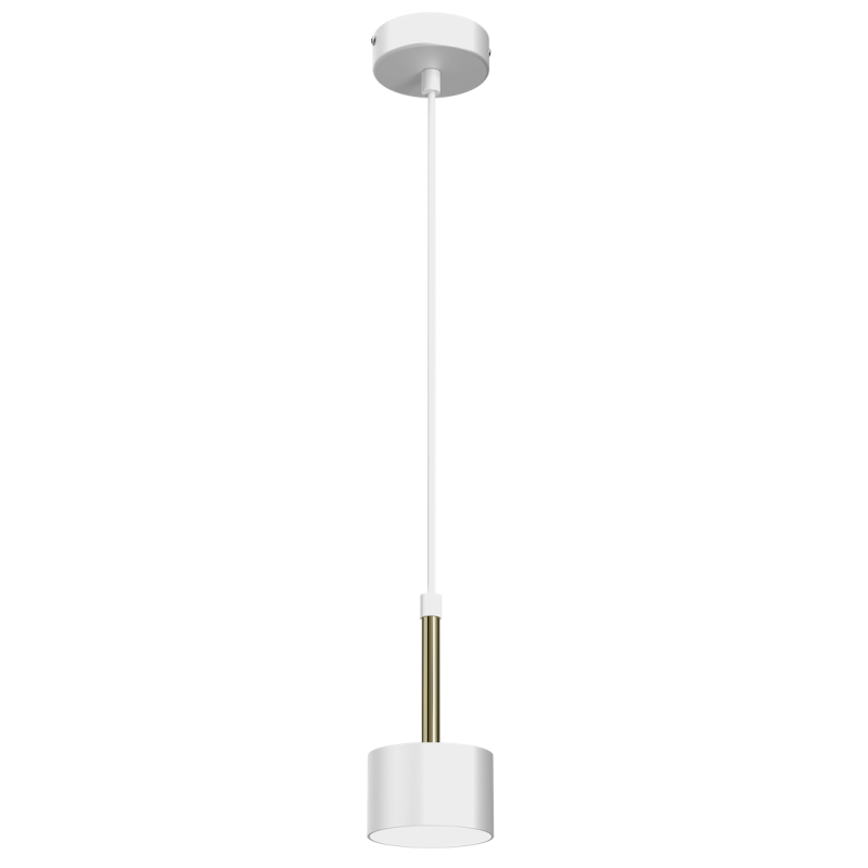 Hanging lamp Arena 1xGX53 White/Gold