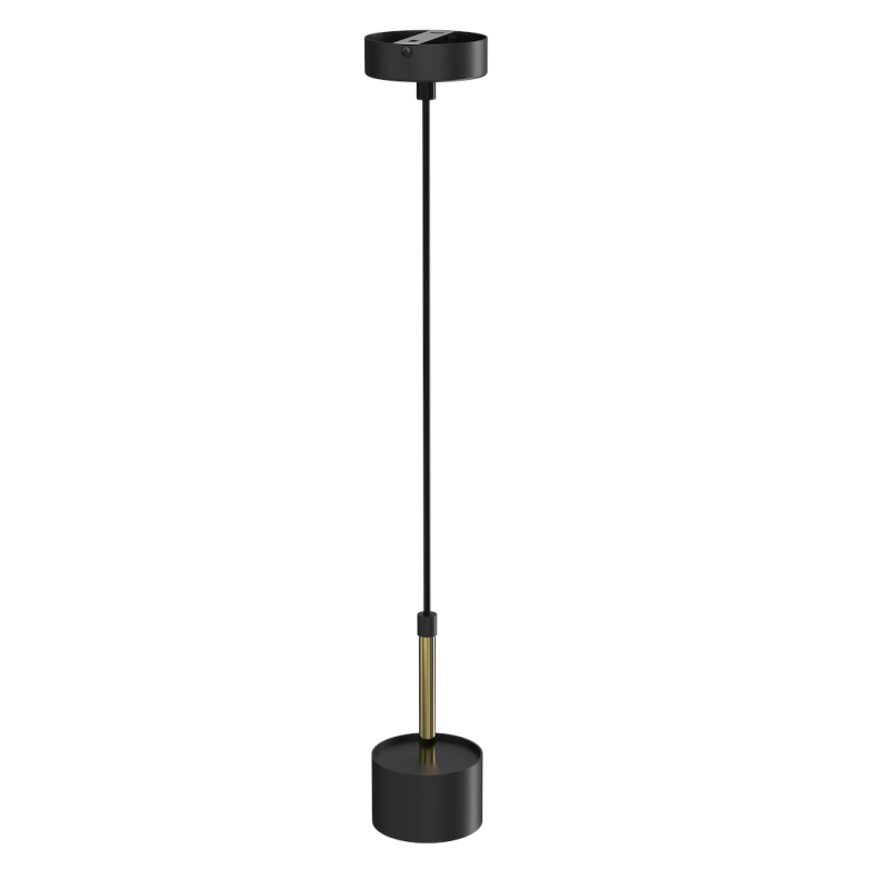 ARENA BLACK/GOLD Pendant Lamp 1xGX53