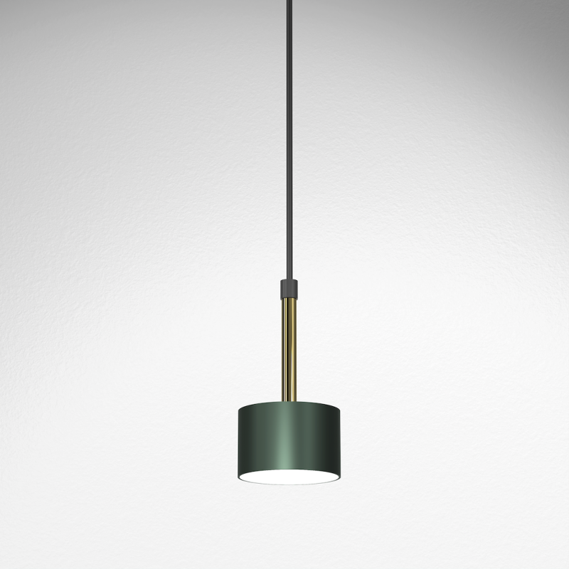 ARENA GREEN/GOLD pendant lamp 1xGX53