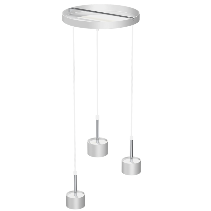 Підвісна лампа ARENA WHITE/SILVER 3xGX53