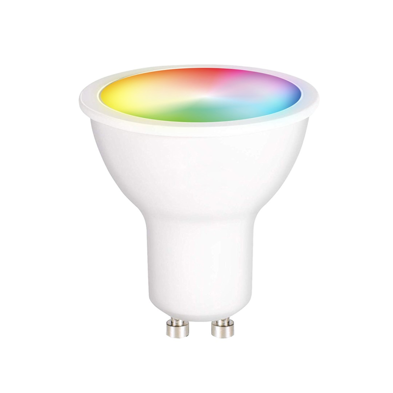 Wi-Fi LED Bulb GU10 5W Smart Tuya RGB+CCT+DIM