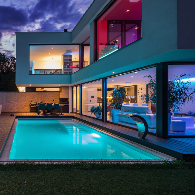 LED RGB Wi-Fi 5m Smart Tuya IP65 Set + CCT + Dim 12V