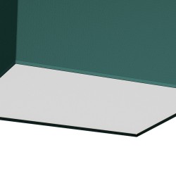 Стельова лампа VERDE GREEN квадратна 2xE27