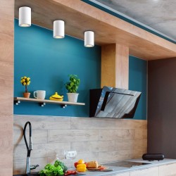 Bima Arte Round 1xGU10 Blanco