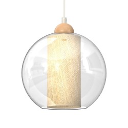 Pendant lamp TELA 1xE27 fi25