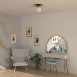 Ceiling lamp PLATO 1xE14