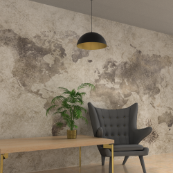 Hanging lamp BETA BLACK/GOLD 1xE27 45cm