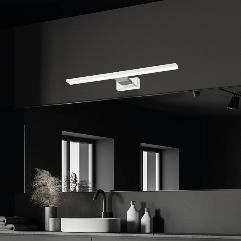 Wandleuchte Shine 60cm 13,8W LED Weiß / Chrom