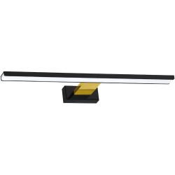 Wandleuchte SHINE SCHWARZ/GOLD 60cm 13,8W LED
