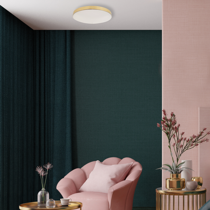 MAYA GOLD Ceiling Light 15W LED IP44 Ø330 mm