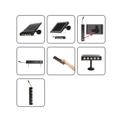 Solarlampe Talent 8W 4000K IP65