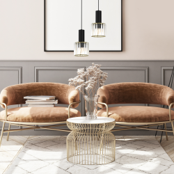 CRISTAL Hanging Lamp 1xE27