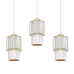 BLANCO pendant lamp 3xE27