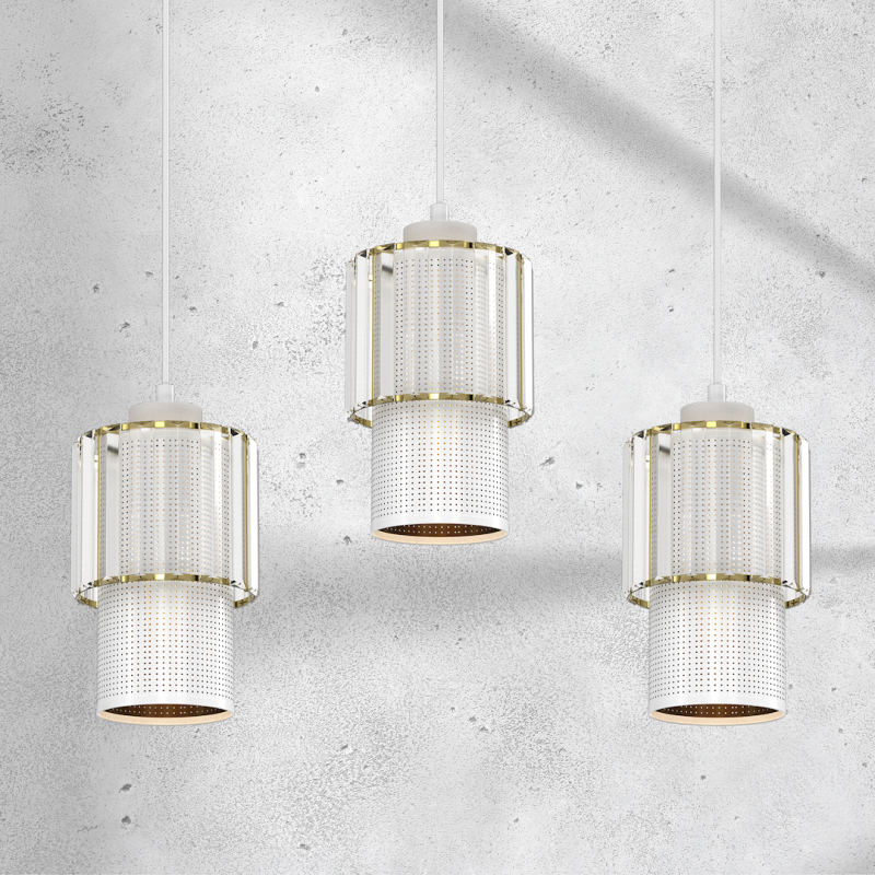 BLANCO pendant lamp 3xE27