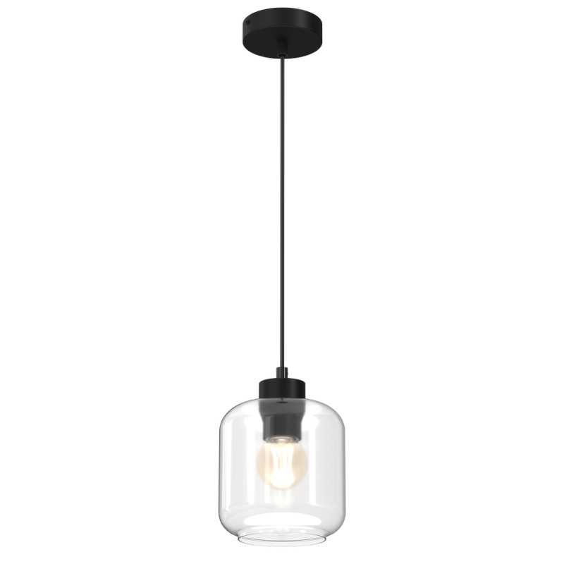 SOMBRA CLEAR pendant lamp 1xE27