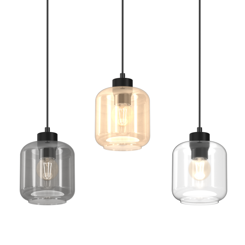 SOMBRA MIX pendant lamp 3xE27
