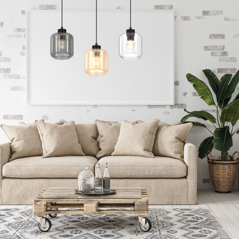 SOMBRA MIX pendant lamp 3xE27