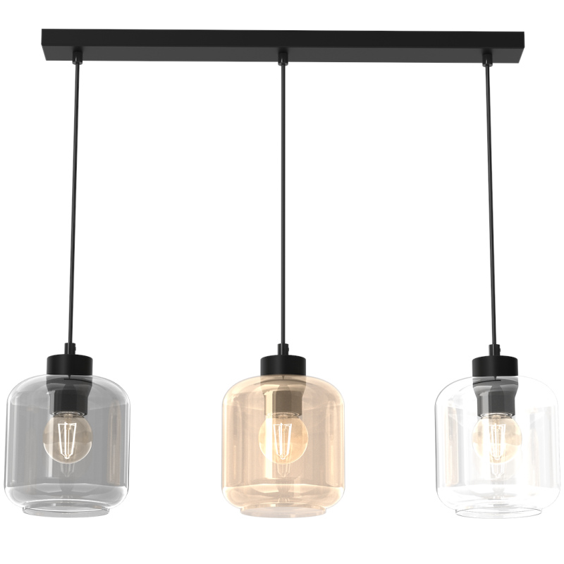 SOMBRA MIX pendant lamp 3xE27