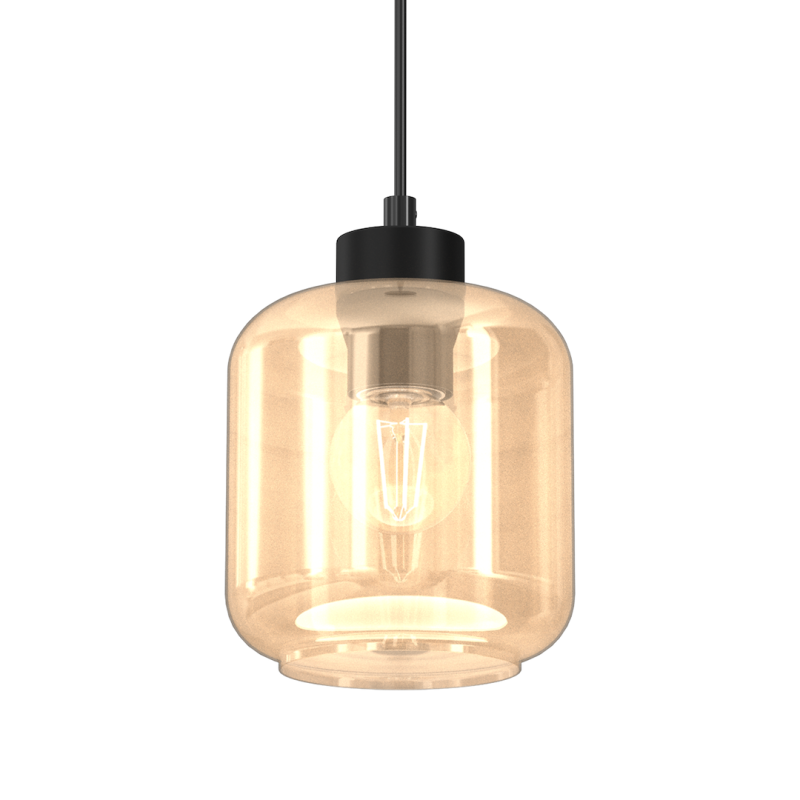 SOMBRA AMBER Pendant Lamp 1xE27