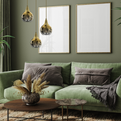 Hängeleuchte MONTE GOLD 3xE27