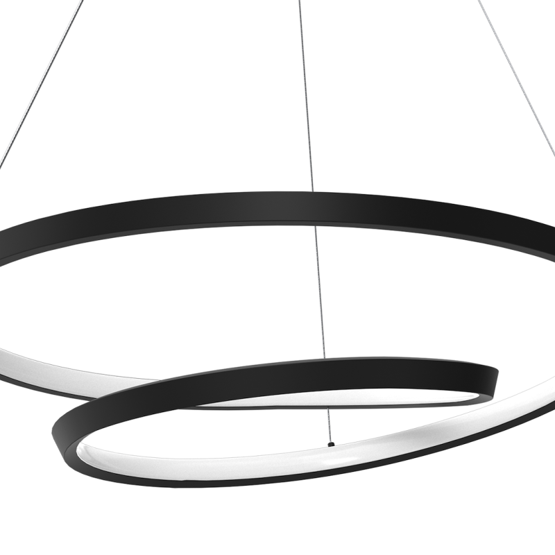 Hängeleuchte LUCERO BLACK 48W LED