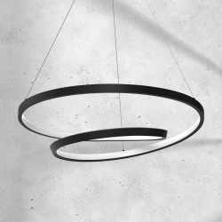 Hängeleuchte LUCERO BLACK 48W LED