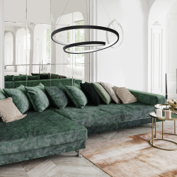 Hängeleuchte LUCERO BLACK 48W LED