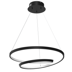 Підвісна лампа LUCERO BLACK 48W LED