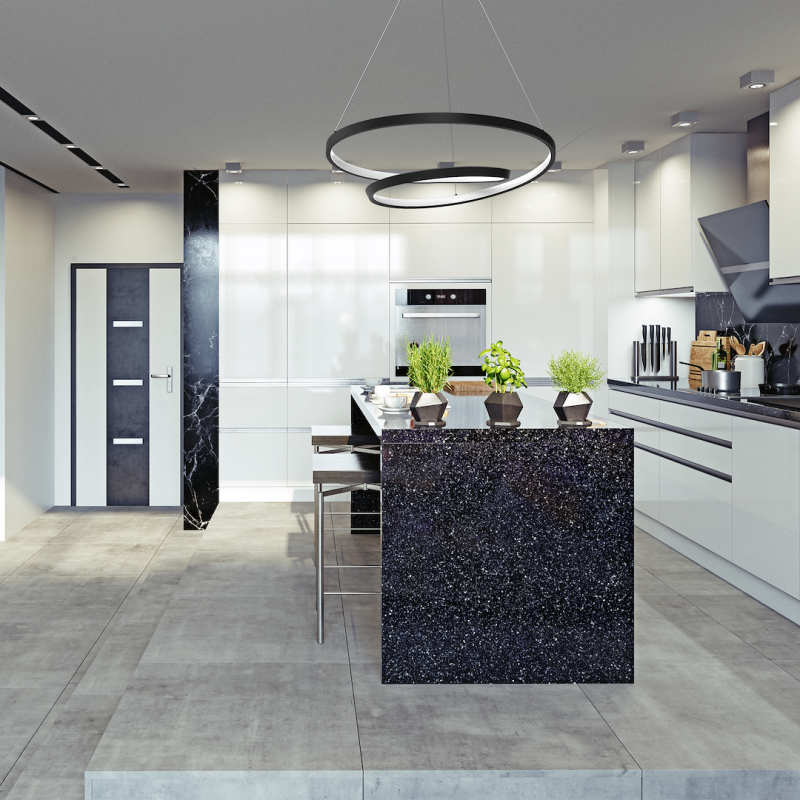 Hängeleuchte LUCERO BLACK 48W LED