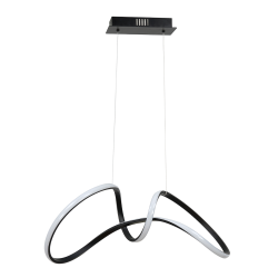 TESORO BLACK 48W LED pendant lamp