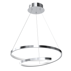 LUCERO CHROME 48W LED pendant lamp