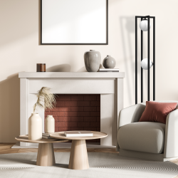 DIEGO floor lamp 2xE14