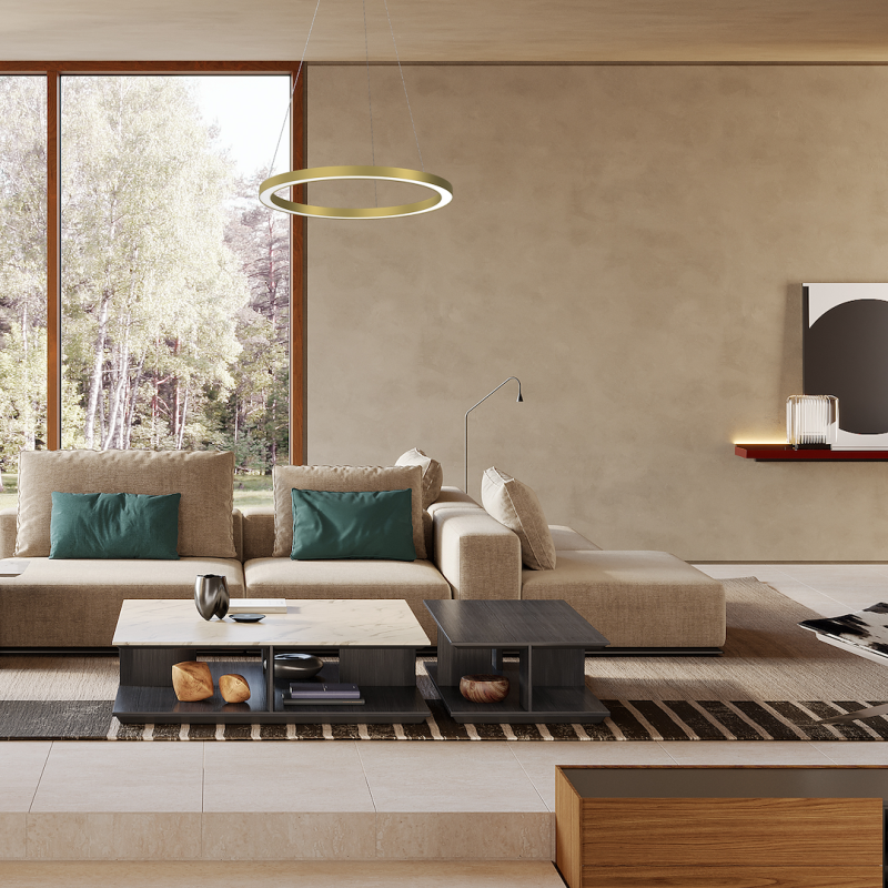 GALAXIA GOLD 26W LED pendant lamp