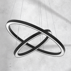 GALAXIA BLACK 46W LED pendant lamp