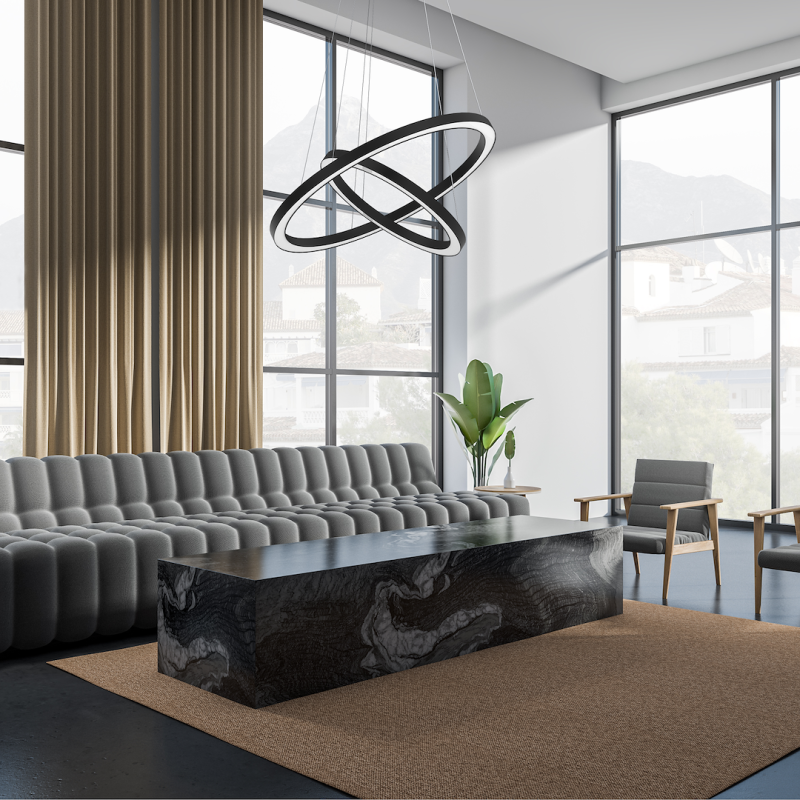 GALAXIA BLACK 46W LED pendant lamp