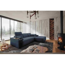 Milano I corner sofa with a sleeping function in Plecionka fabric, Verita 76 – elegance and functionality in one